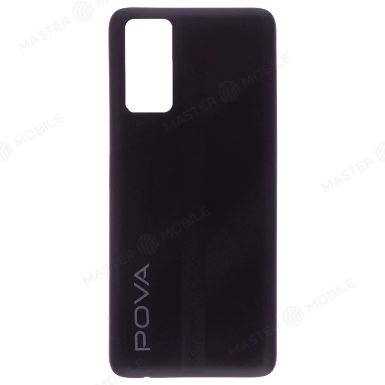 Задняя крышка для Tecno Pova 2 (LE7N) (черный)
