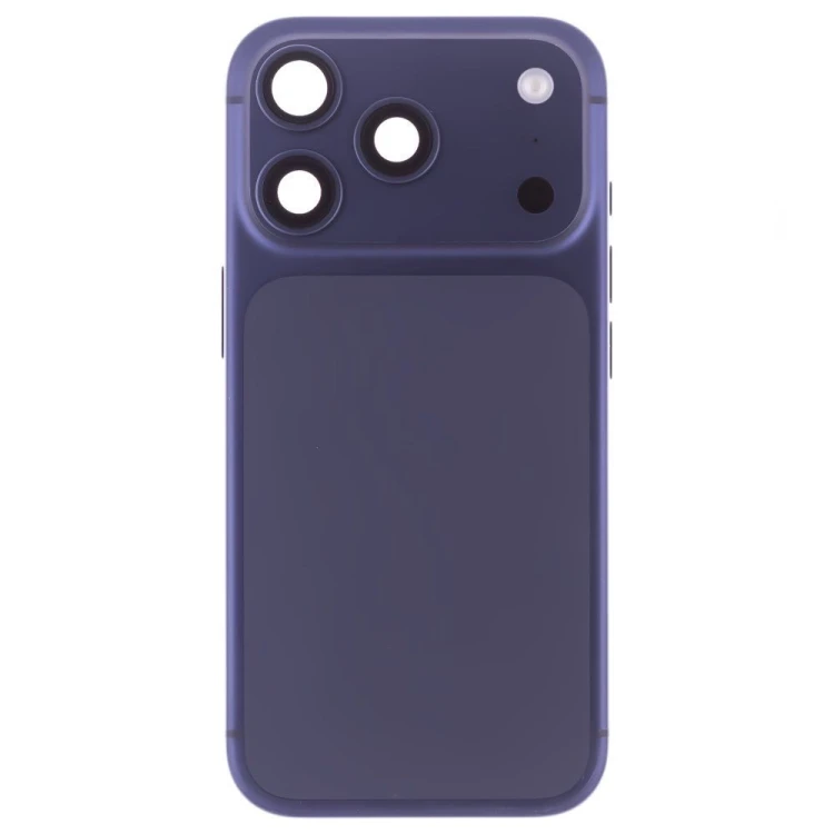Корпус для Apple iPhone 17 Pro (eSIM) (синий) (в сборе) (ORIG100) (Снятый) (возможен дефект ЛКП)