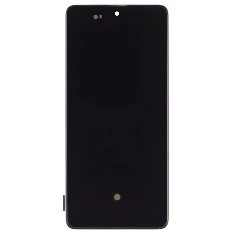 Дисплей для Samsung A715 Galaxy A71 + тачскрин (черный) (в рамке) (OLED) (Small Size)