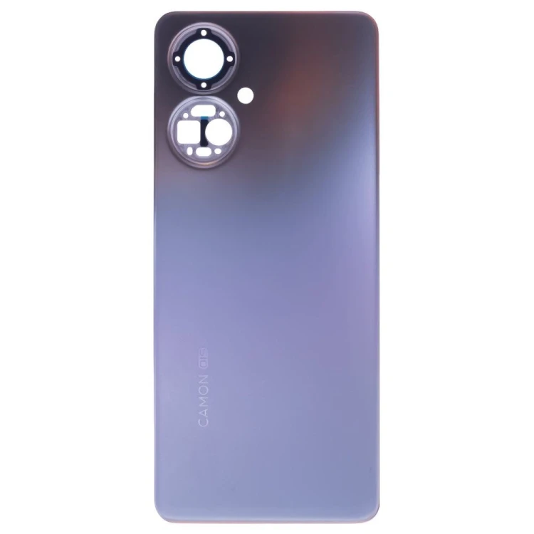Задняя крышка для Tecno Camon 19 Pro (CI8n) (серебристый)