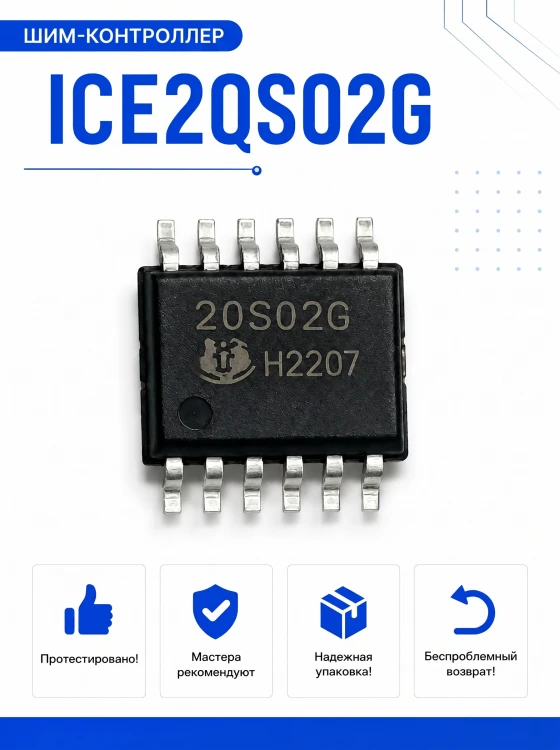 ШИМ-контроллер ICE2QS02G
