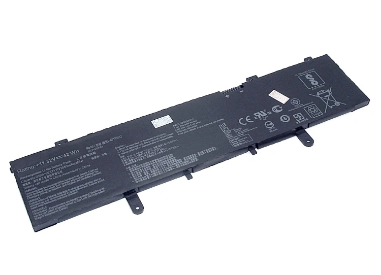 Аккумуляторная батарея для ноутбука Asus VivoBook 14 X405 X405U (B31N1632 ) 11.52V  42Wh