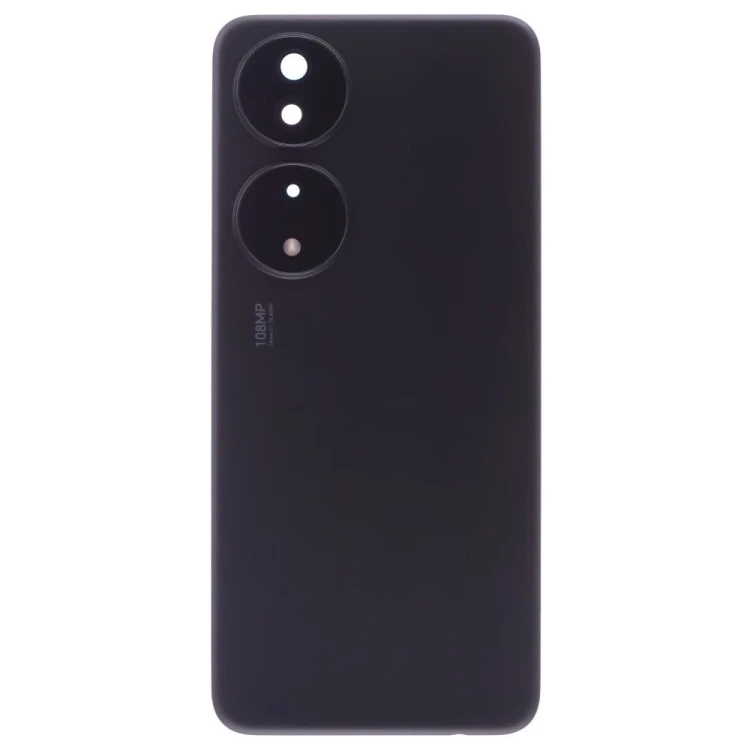 Задняя крышка для Huawei Honor X7b (CLK-LX1) (черный) (в сборе со стеклом камеры)
