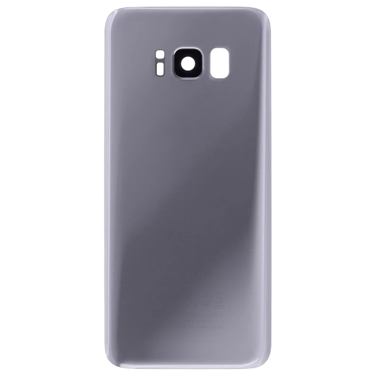 Задняя крышка для Samsung G950 Galaxy S8 (серебристый) (в сборе со стеклом камеры)