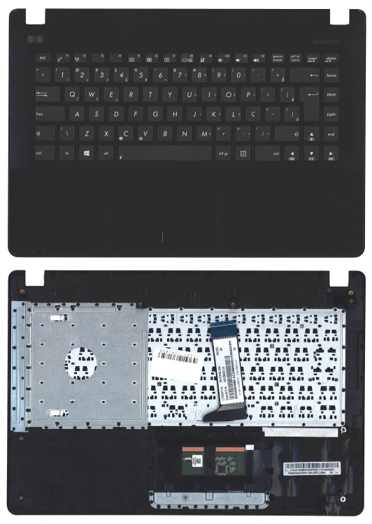 Топкейс для Asus X450L черный