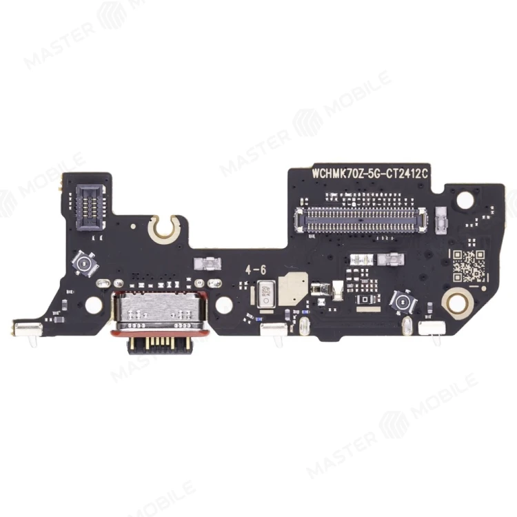 Нижняя плата для Xiaomi 14T Pro (MZB0HH9RU) / Redmi K70 Ultra с комп. + разъем зарядки + микрофон + разъем SIM