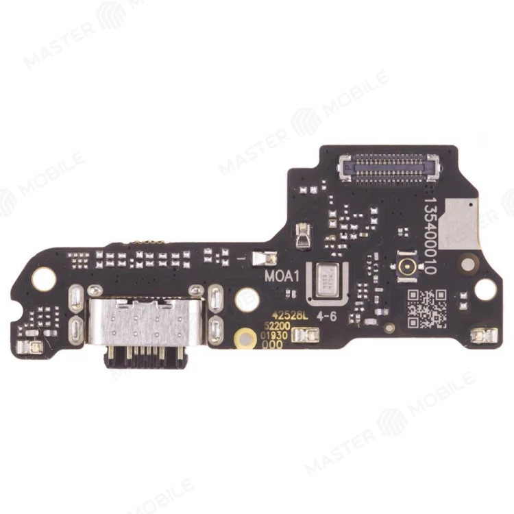 Нижняя плата для Xiaomi Poco M7 4G (25062PC34G) с комп. + разъем зарядки + микрофон + разъем SIM