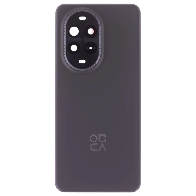 Задняя крышка для Huawei Nova 13 Pro (MIS-LX9) (черный) (в сборе со стеклом камеры) (ORIG100)