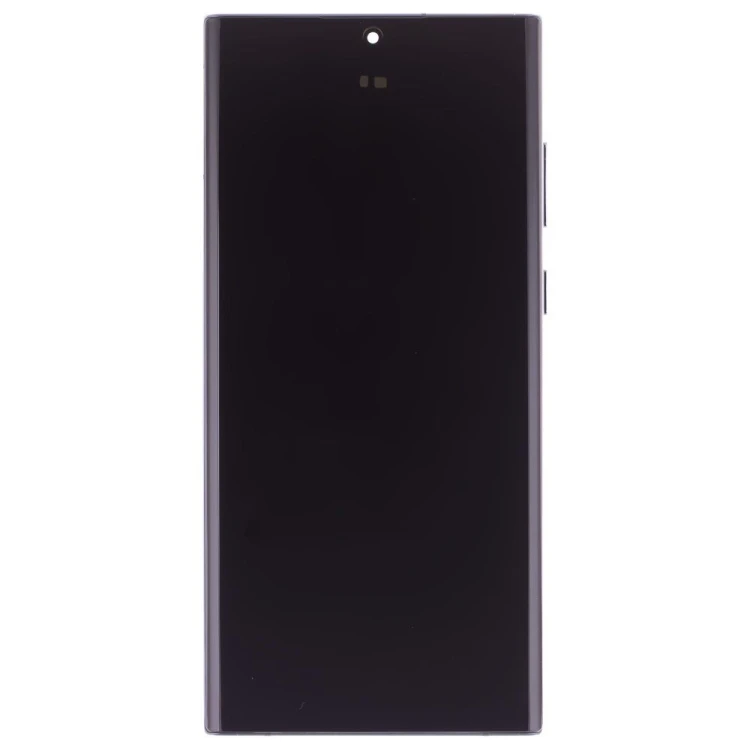 Дисплей для Samsung S908 Galaxy S22 Ultra + тачскрин (зеленый) (в рамке) (OLED) (Full Size)
