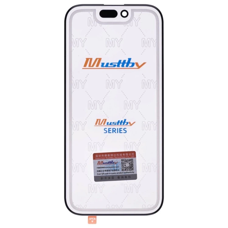 Стекло модуля для Apple iPhone 16 Pro + OCA (Musttby)