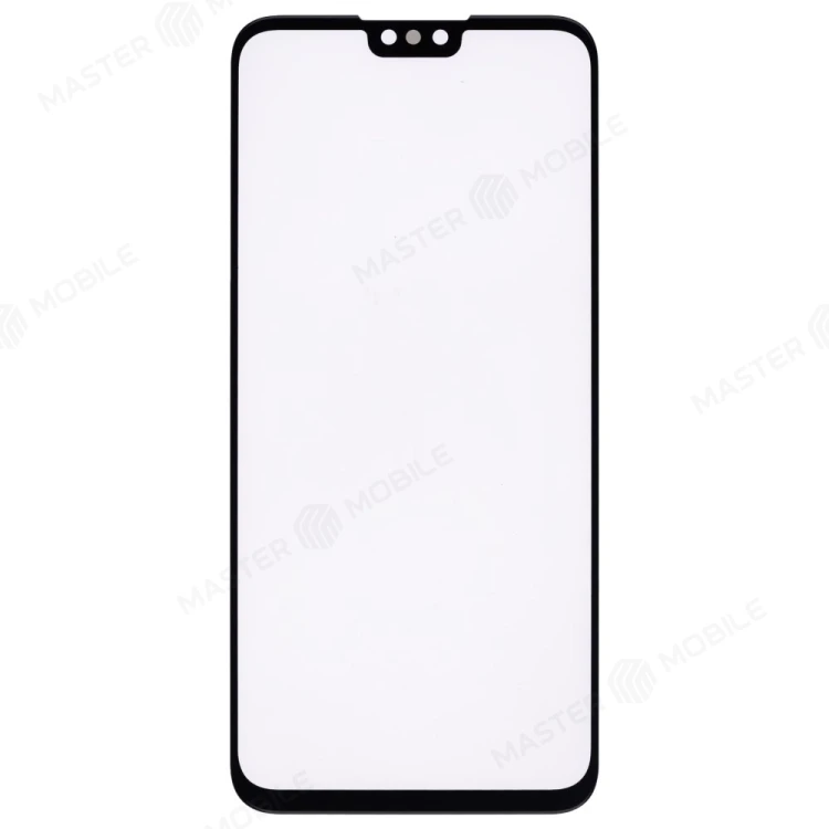 Стекло модуля для Huawei Y9 2019 (JKM-LX1) + OCA (черный)