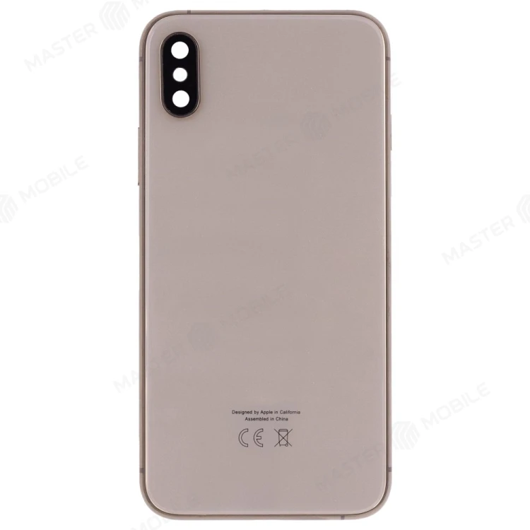 Корпус для Apple iPhone Xs (золотистый) (Premium)