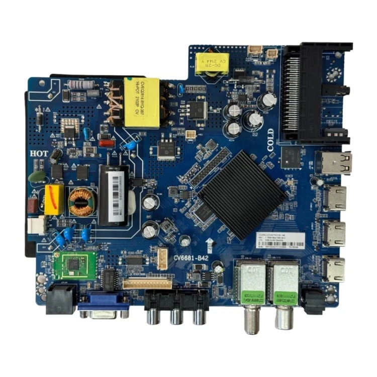 Плата CV6681-B42, для телевизора BBK 43LEX-7270/FTS2C