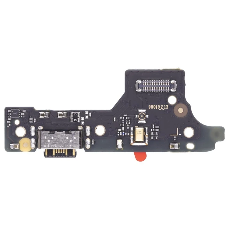 Нижняя плата для Xiaomi Redmi 12 4G (23053RN02Y) с комп. + разъем зарядки + микрофон (ORIG100)