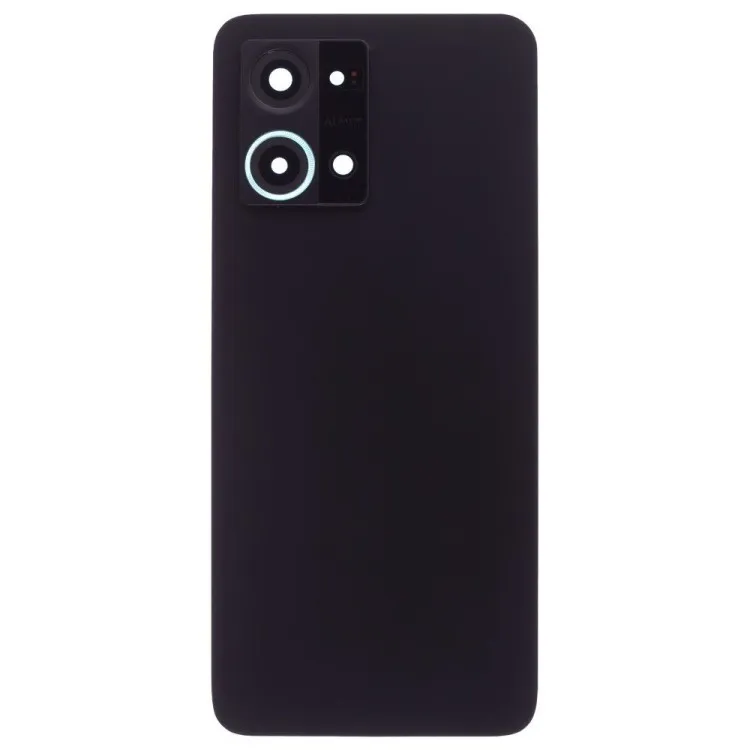 Задняя крышка для OPPO Reno 7 4G (CPH2363) (черный) (в сборе со стеклом камеры)