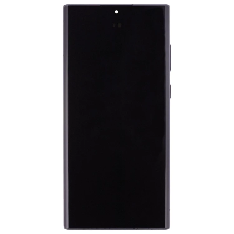 Дисплей для Samsung S908 Galaxy S22 Ultra + тачскрин (черный) (в рамке) (OLED) (Full Size)