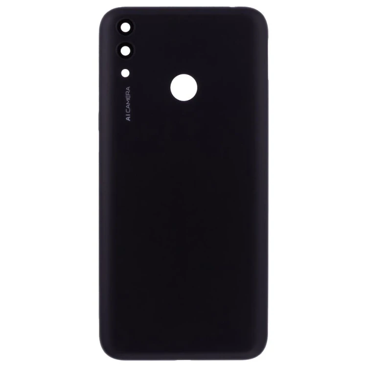 Задняя крышка для Huawei Honor 8C (BKK-AL10) (черный) (в сборе со стеклом камеры)