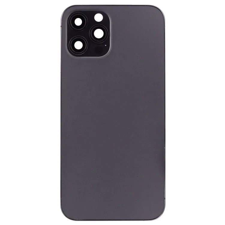 Корпус для Apple iPhone 12 Pro Max (серый) (в сборе) (ORIG100) (Снятый) (возможен дефект ЛКП)