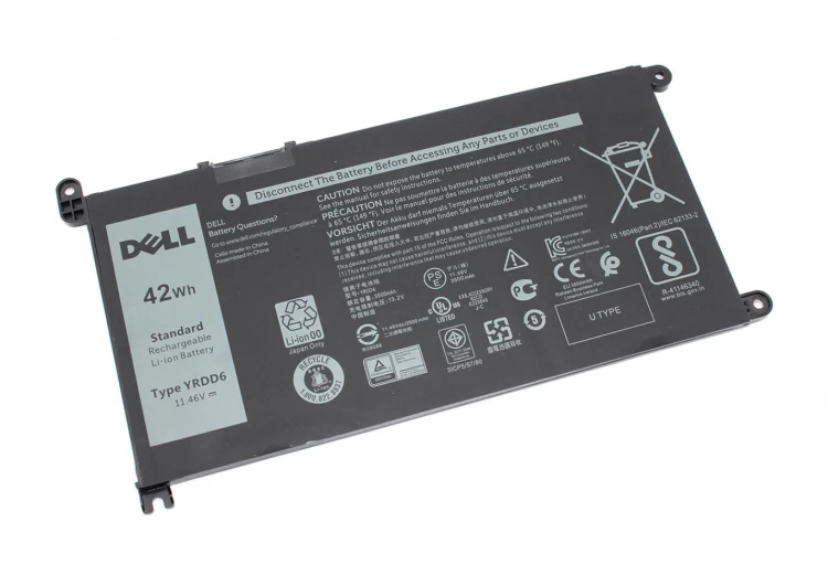 Аккумуляторная батарея для ноутбука Dell Inspiron 14 5482 5485 (YRDD6) 42WH 11.4V