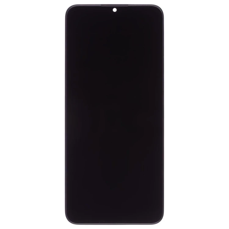 Дисплей для Samsung A037 Galaxy A03s + тачскрин (черный) (в рамке) (ORIG100) (SP) (162 мм)