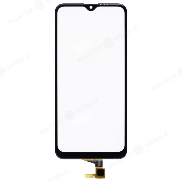 Стекло модуля для OPPO A1k (CPH1923) / Realme C2 (RMX1941) + OCA (черный)