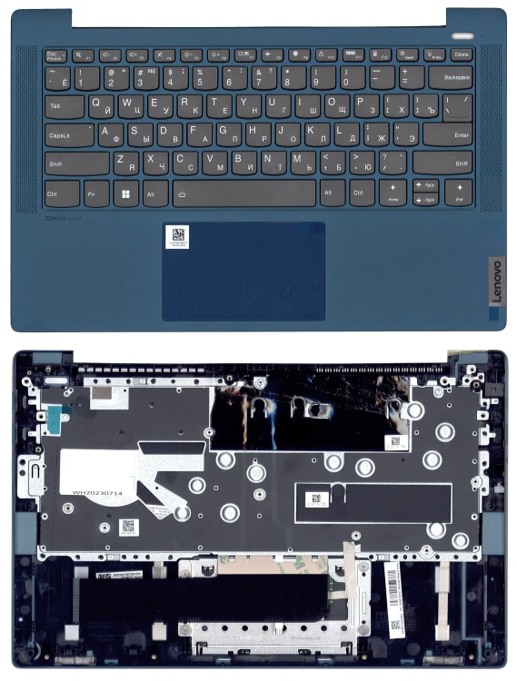 Топкейс для Lenovo Ideapad 5-14IIL05 Type-C синий