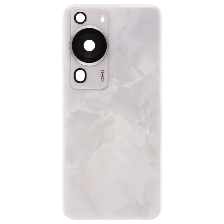 Задняя крышка для Huawei P60 Pro (MNA-LX9) (белый) (в сборе со стеклом камеры) (ORIG100)