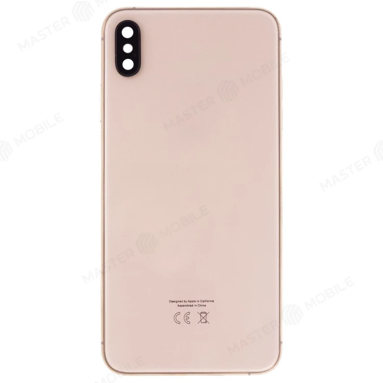 Корпус для Apple iPhone Xs Max (золотистый) (Premium)