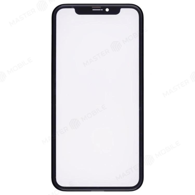 Стекло модуля для Apple iPhone Xr + OCA (в рамке)