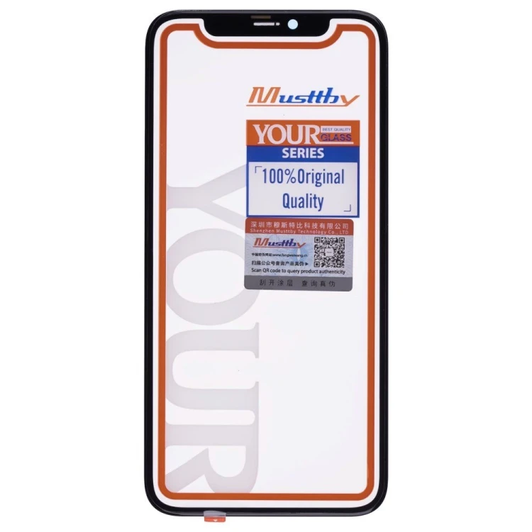 Стекло модуля для Apple iPhone 11 Pro + OCA (Musttby) (Premium)