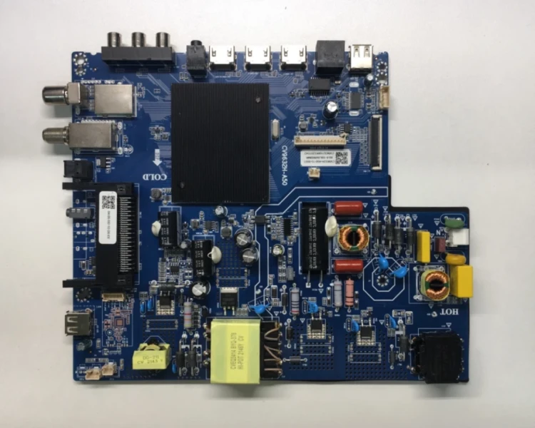 Плата CV9632H-A50, для телевизора Hartens HTY-50UHD11B-S2 без Wi-Fi