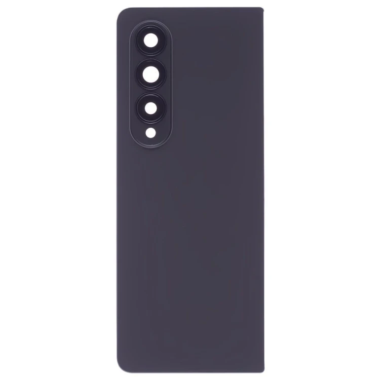 Задняя крышка для Samsung F936 Galaxy Z Fold 4 (черный) (в сборе со стеклом камеры)