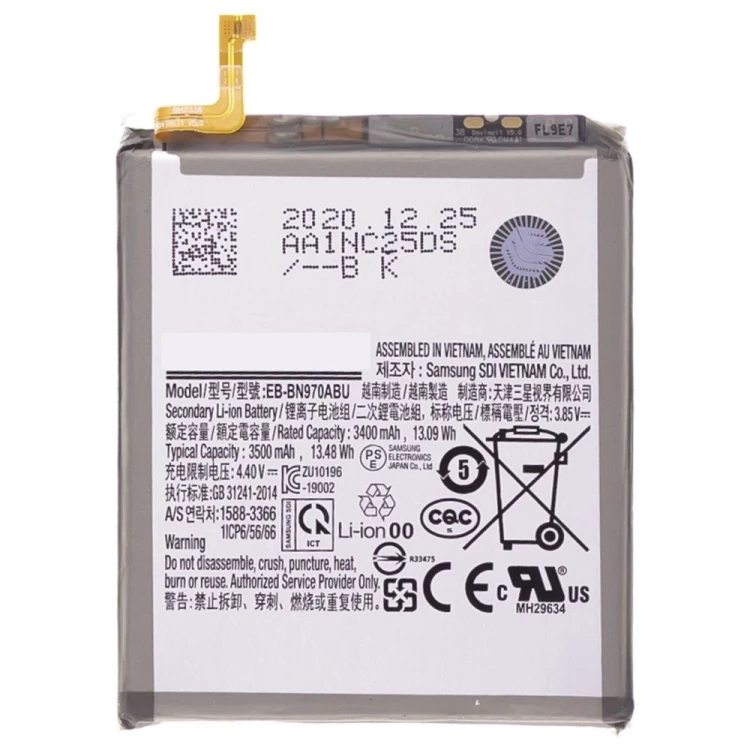 Аккумулятор для Samsung N970 Galaxy Note 10 (EB-BN970ABU) (ORIG100) (SP)