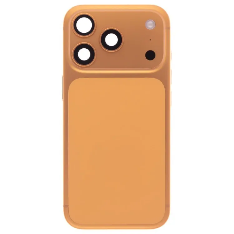 Корпус для Apple iPhone 17 Pro (SIM + eSIM) (оранжевый) (в сборе) (ORIG100) (Снятый) (возможен дефект ЛКП)