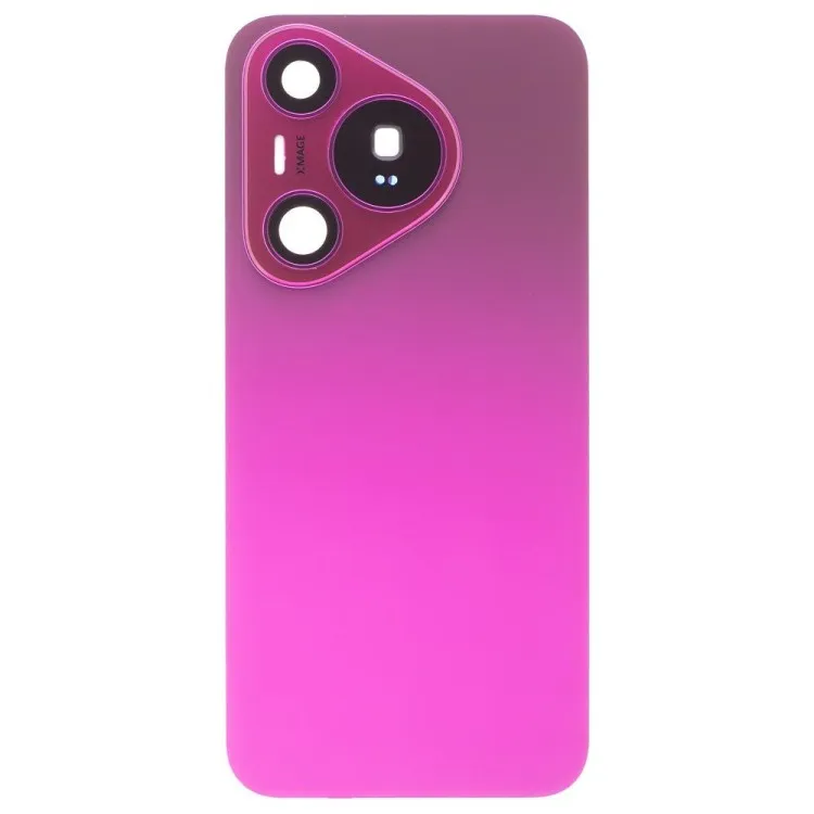 Задняя крышка для Huawei Pura 70 (ADY-LX9) (розовый) (в сборе со стеклом камеры) (ORIG100)