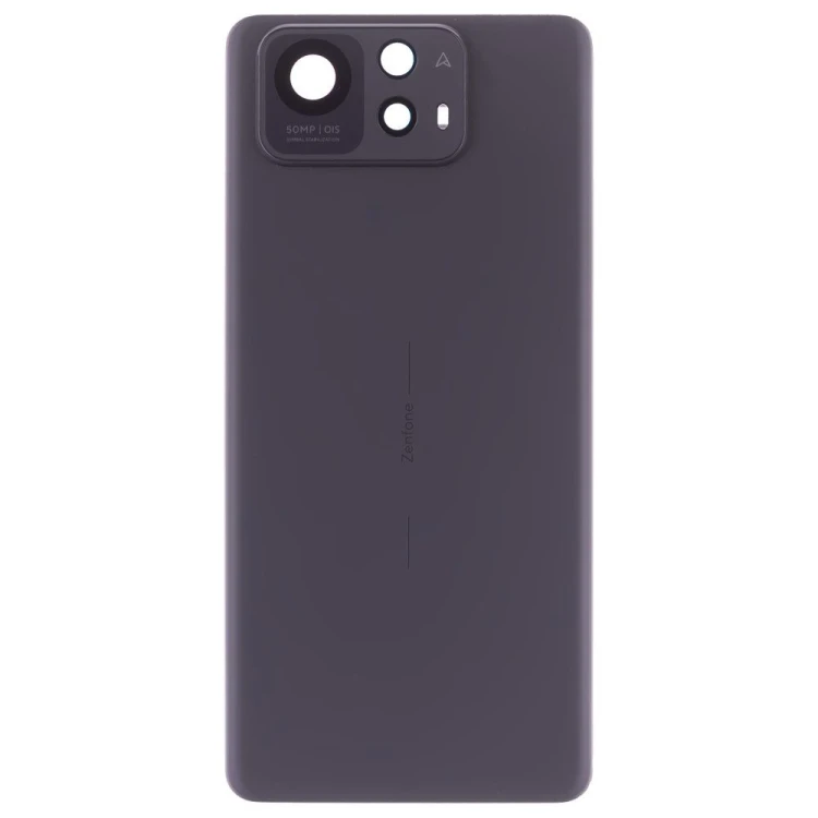 Задняя крышка для Asus ZenFone 12 Ultra (AI2501) (черный) (в сборе со стеклом камеры) (ORIG100)