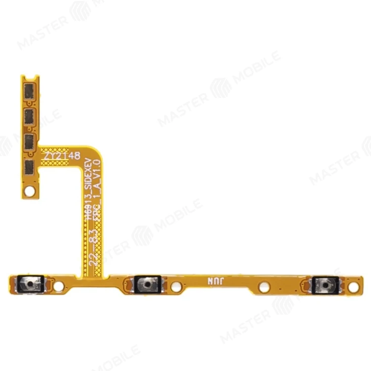 Шлейф для Tecno Spark 8P (KG7n) / Spark 8T (KG6p) с комп. (на кнопки громкости и кнопку включения)