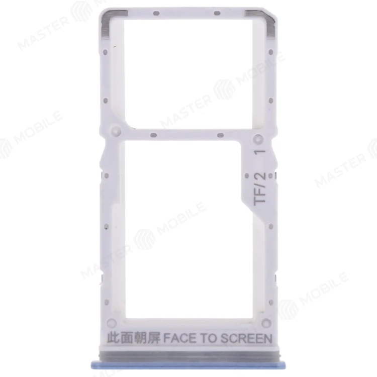 Держатель сим-карты для Xiaomi Poco X5 5G (22111317PG) (синий)
