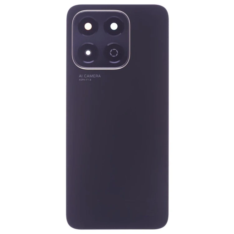 Задняя крышка для Huawei Honor X6b (JDY-LX1) (черный) (в сборе со стеклом камеры)