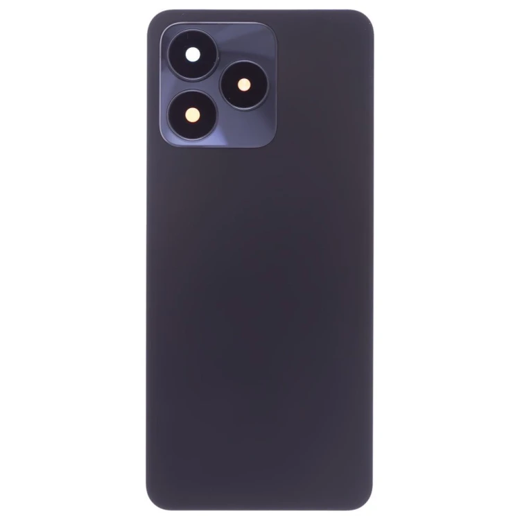 Задняя крышка для Realme C53 (RMX3760) (черный) (в сборе со стеклом камеры)