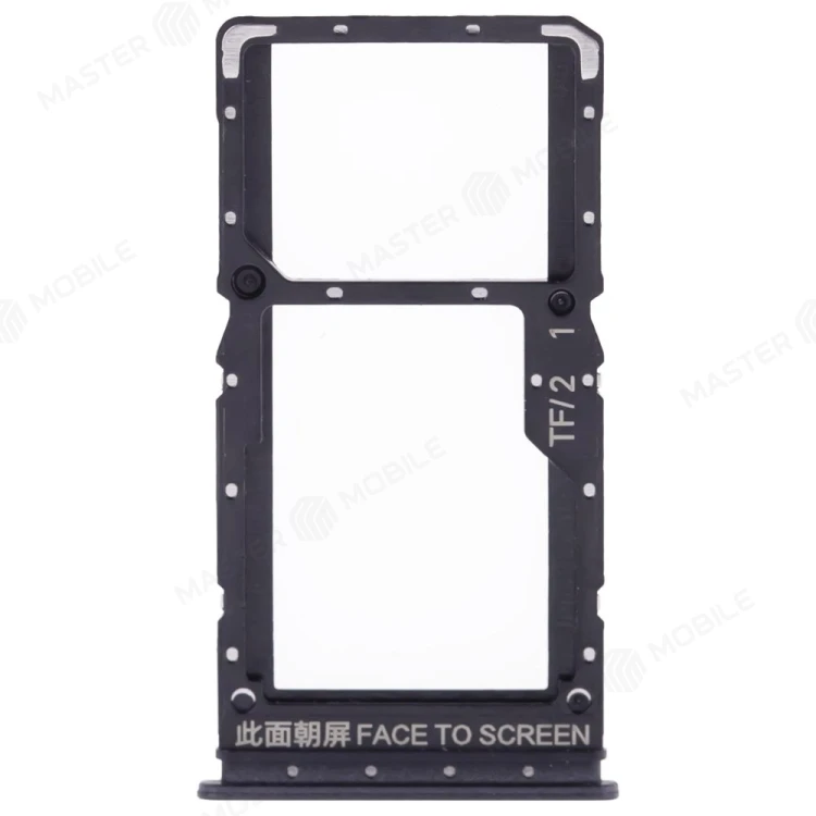 Держатель сим-карты для Xiaomi Poco X5 5G (22111317PG) (черный)