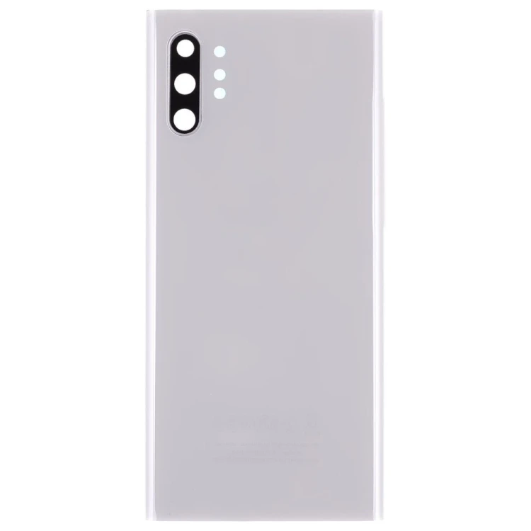 Задняя крышка для Samsung N975 Galaxy Note 10+ / N976 Galaxy Note 10+ 5G (белый) (в сборе со стеклом камеры)