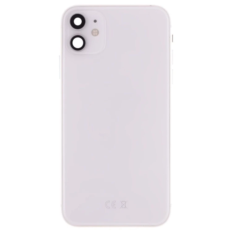 Корпус для Apple iPhone 11 (белый) (в сборе) (ORIG100) (Снятый) (возможен дефект ЛКП)