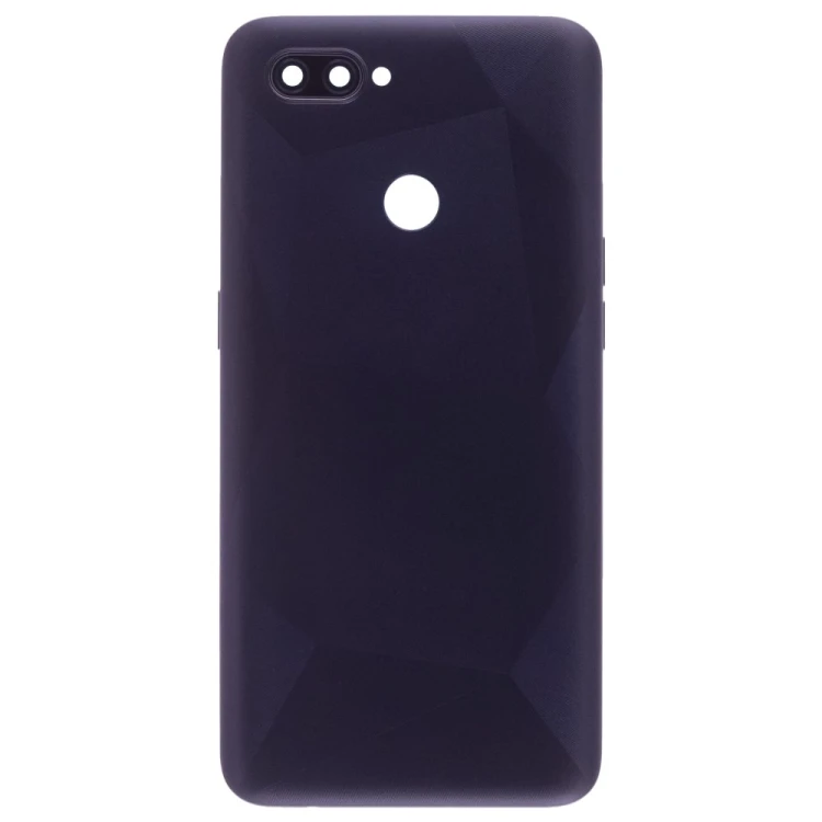 Задняя крышка для OPPO A12 (CPH2083) (черный) (в сборе со стеклом камеры)