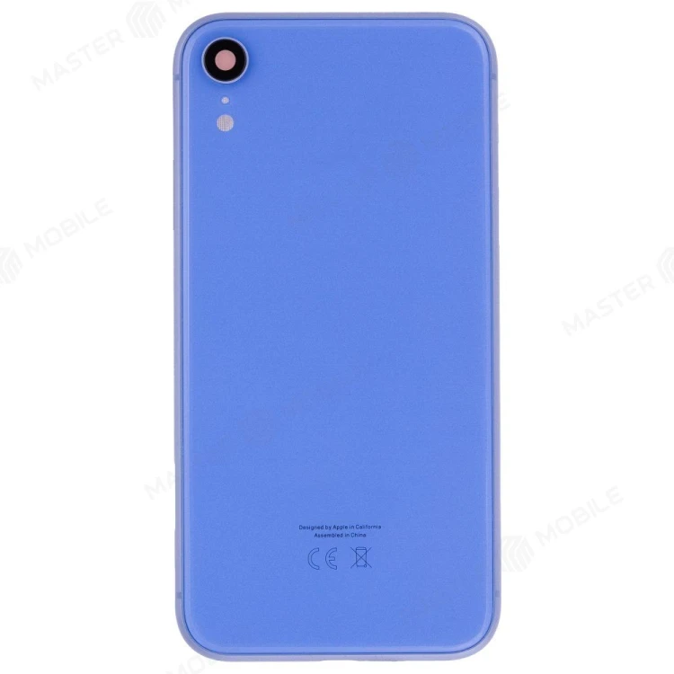 Корпус для Apple iPhone Xr (синий) (Premium)