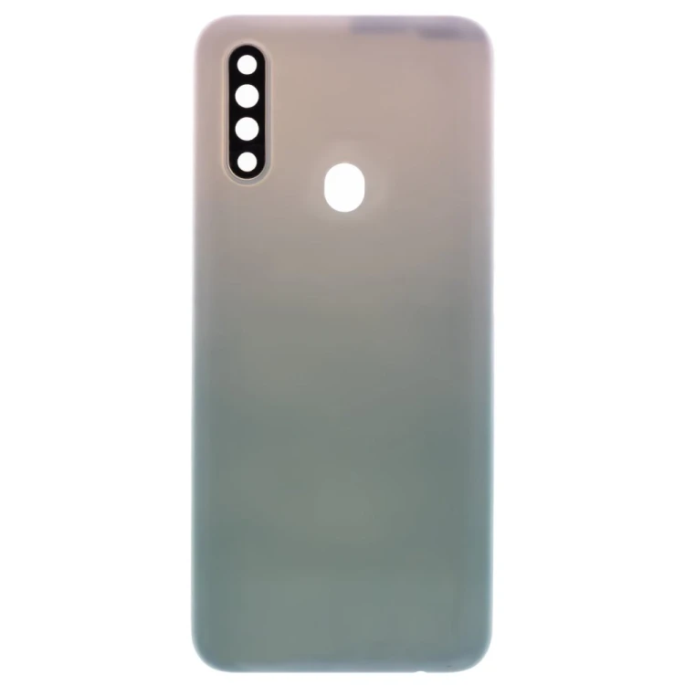 Задняя крышка для OPPO A31 (CPH2015) (белый) (в сборе со стеклом камеры)