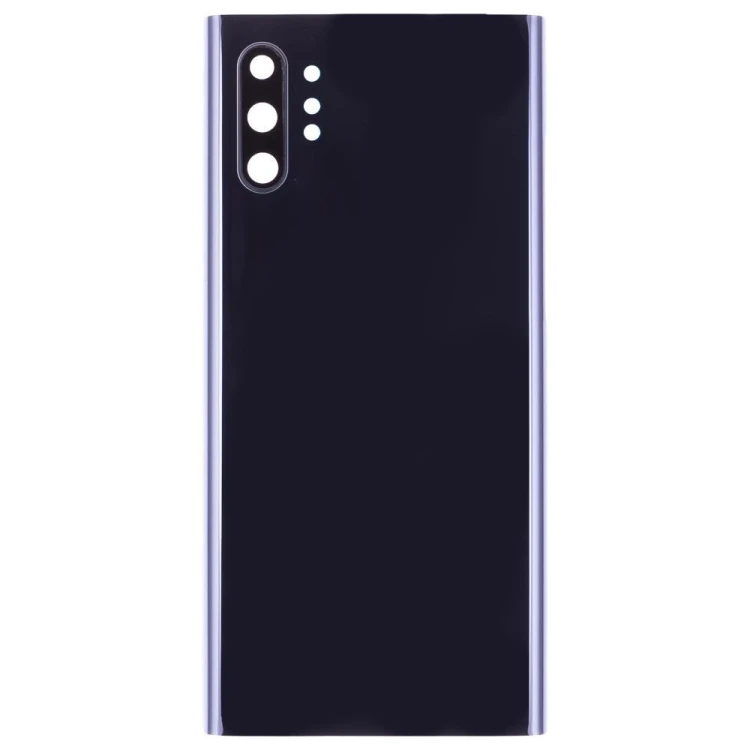 Задняя крышка для Samsung N975 Galaxy Note 10+ / N976 Galaxy Note 10+ 5G (черный) (в сборе со стеклом камеры)