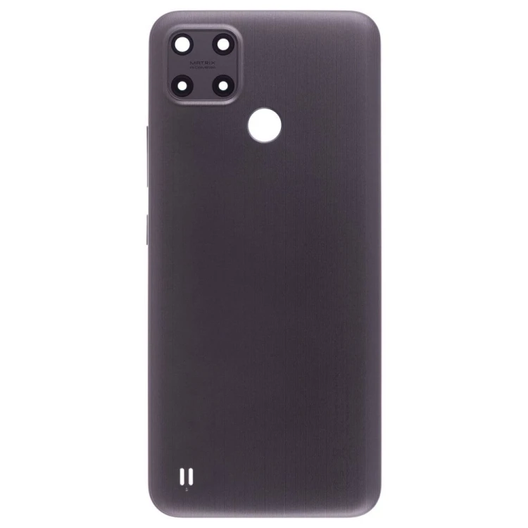 Задняя крышка для Realme C25Y (RMX3269) (серый) (в сборе со стеклом камеры)