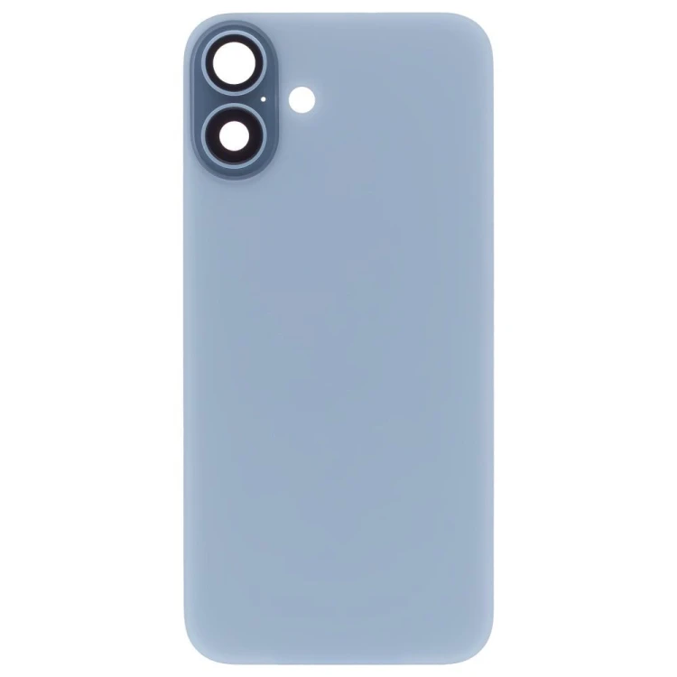 Задняя крышка для Apple iPhone 16 Plus (зеленый) (в сборе со стеклом камеры) (Premium)