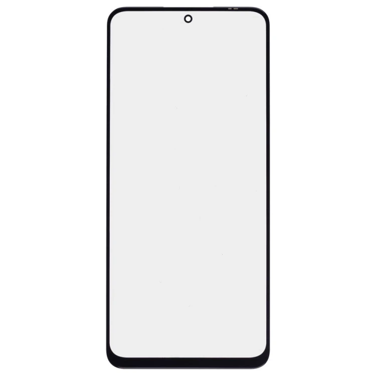 Стекло модуля для Xiaomi Redmi Note 12 4G (23021RAA2Y) / Redmi Note 12 5G (22111317G) / Poco X5 5G (22111317PG) + OCA (черный) (Premium)